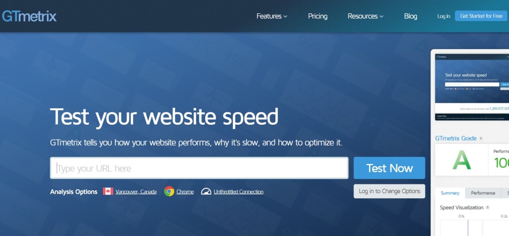 Анализ скорости сайта